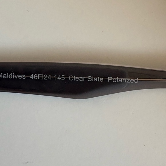 Quince Maldives Polarized Sunglasses Clear Slate NIB - Picture 9 of 11